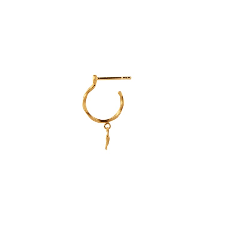 STINE A Jewelry Petit Flow Creol With Garden Flower — Örhängen